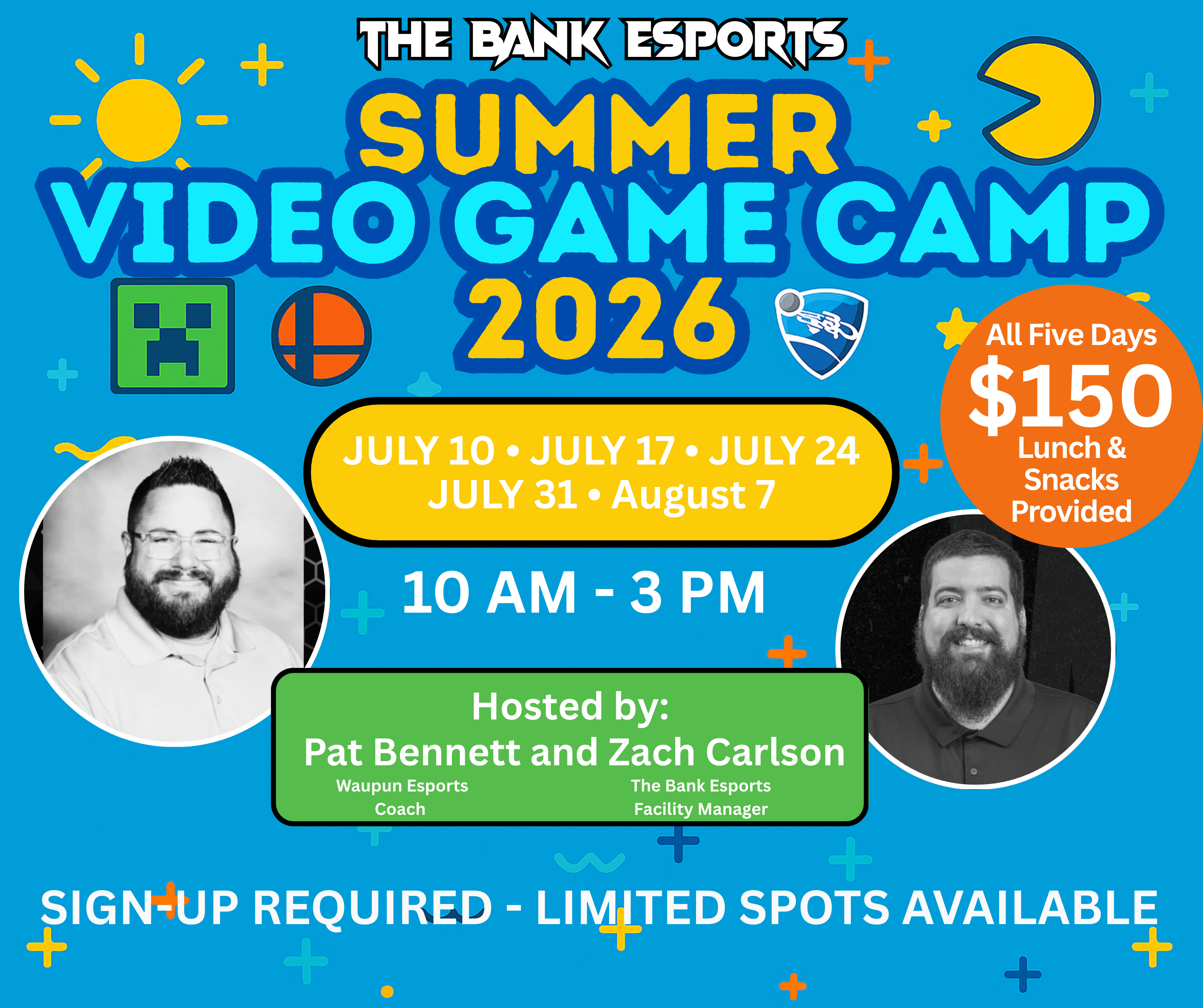 2026 Summer Video Game Camp! Sign-Up!