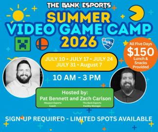 2026 Summer Video Game Camp! Sign-Up!