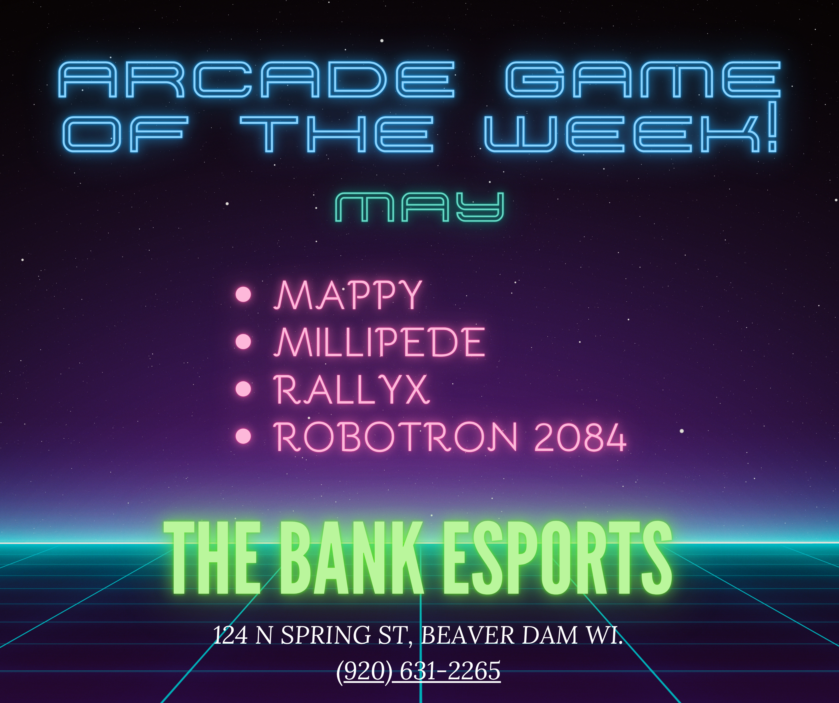 Arcade game of the week!
