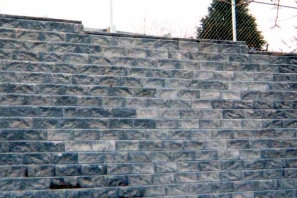 Alpine Summit Center Gets a Retaining Wall to Support its Parking Lot