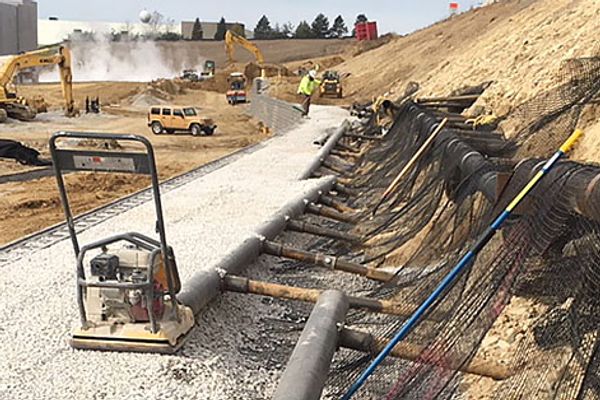 soil nail allan block wall