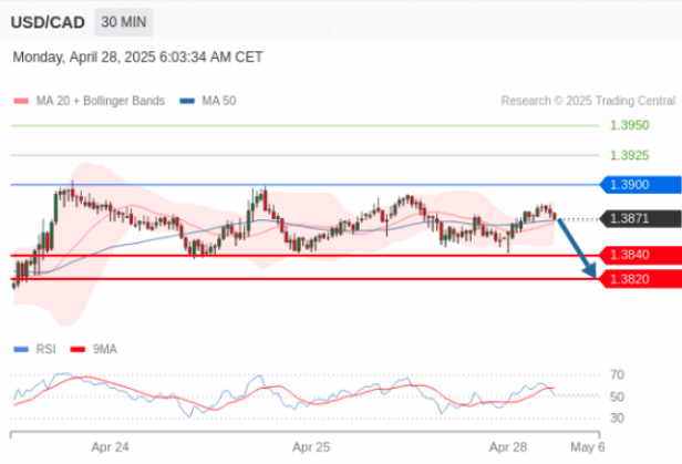 USD CAD technical view