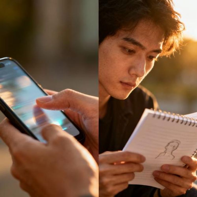 Comparison between mindless swiping and thoughtful profile review