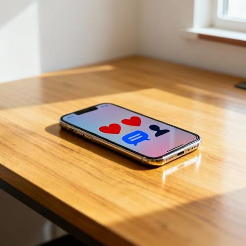 Smartphone displaying various dating app icons on home screen