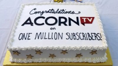 Acorn TV cake