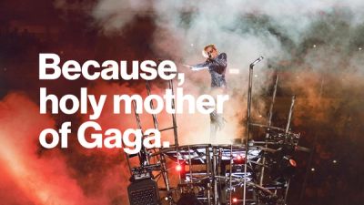 Verizon Up Launch holy mother of Gaga