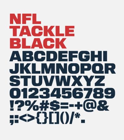 NFL Network Refresh Font Design