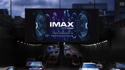 IMAX with Laser OOH highway