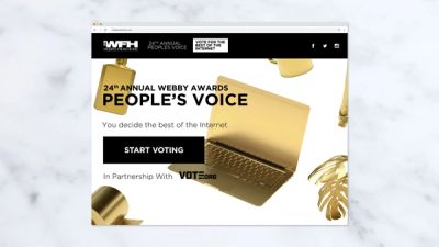 WEBBYS Website Vote