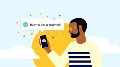 Betterment referral bonus illustration