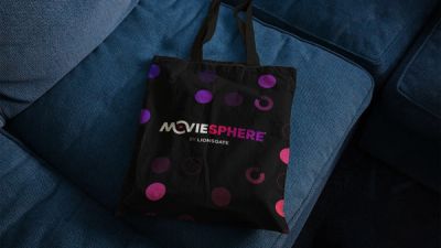 MovieSphere by Lionsgate tote bag