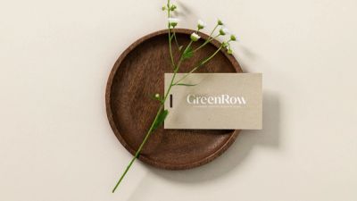 GreenRow card mockup