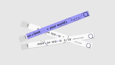 Unpaired event wristband