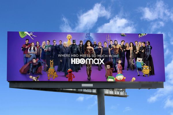 HBO Max billboard