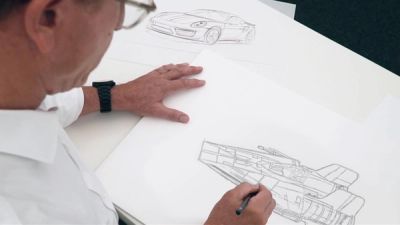 Porsche x Star Wars Sketch
