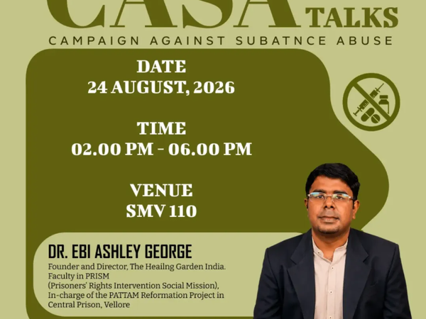 CASA TALKS (CAMPIGN AGAINST SUBSTANCE ABUSE)