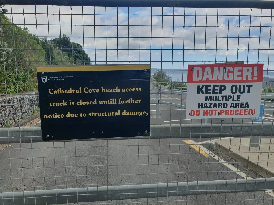 No Wellington Delegation and Cathedral Cove Rehabilitation a Job for DOC and Iwi Says Mayor photo