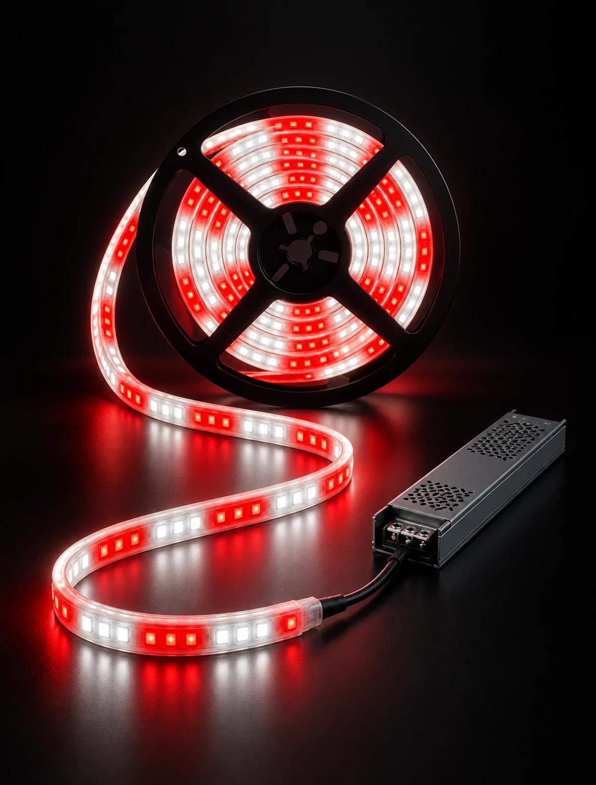 NOVAE LED strip lighting prepared for a durable outdoor installation