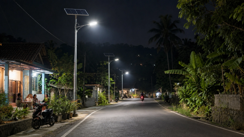 Solar Street Lights: Green Technology That Lets Sunlight Illuminate the Night