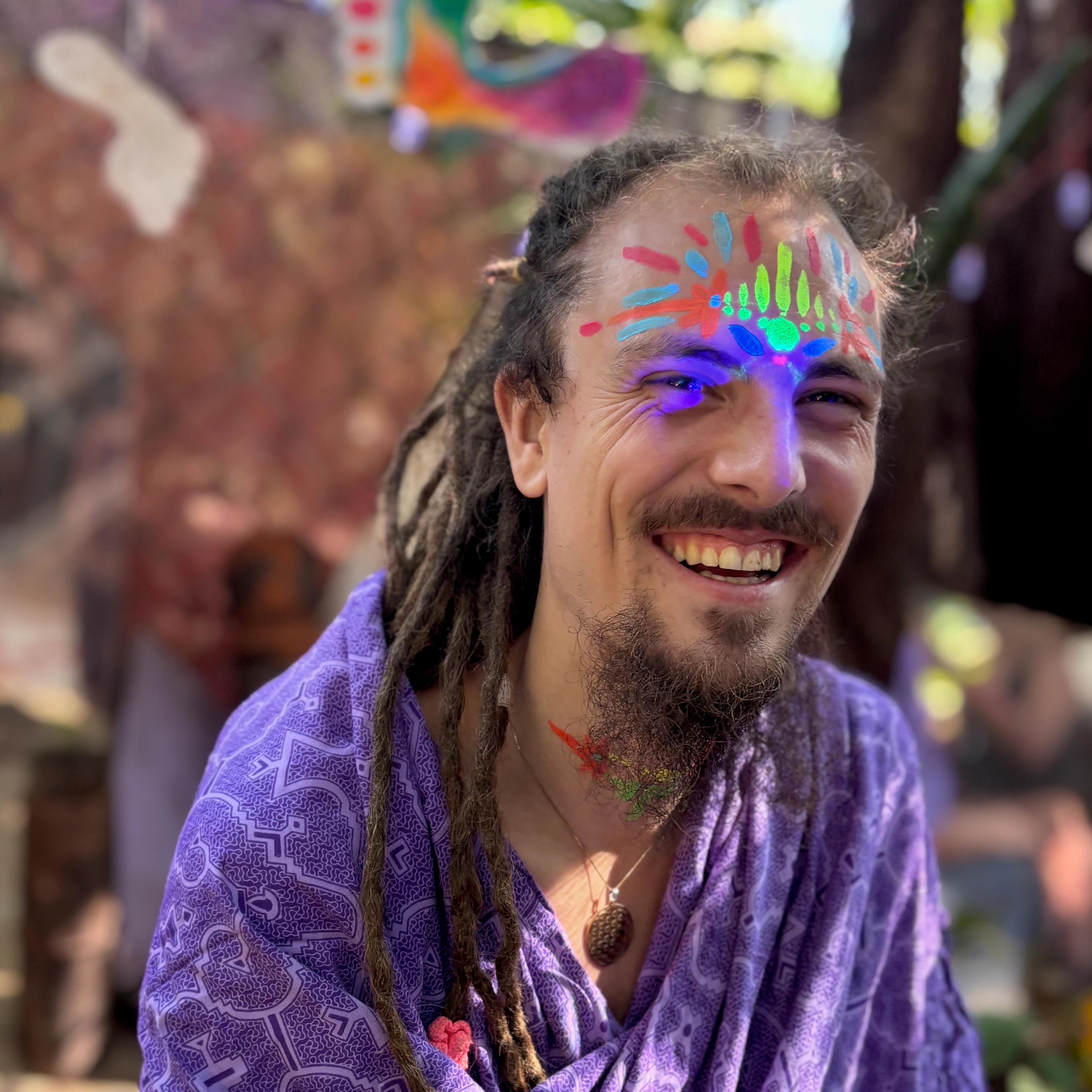 Rafael Horvat with Face-painting