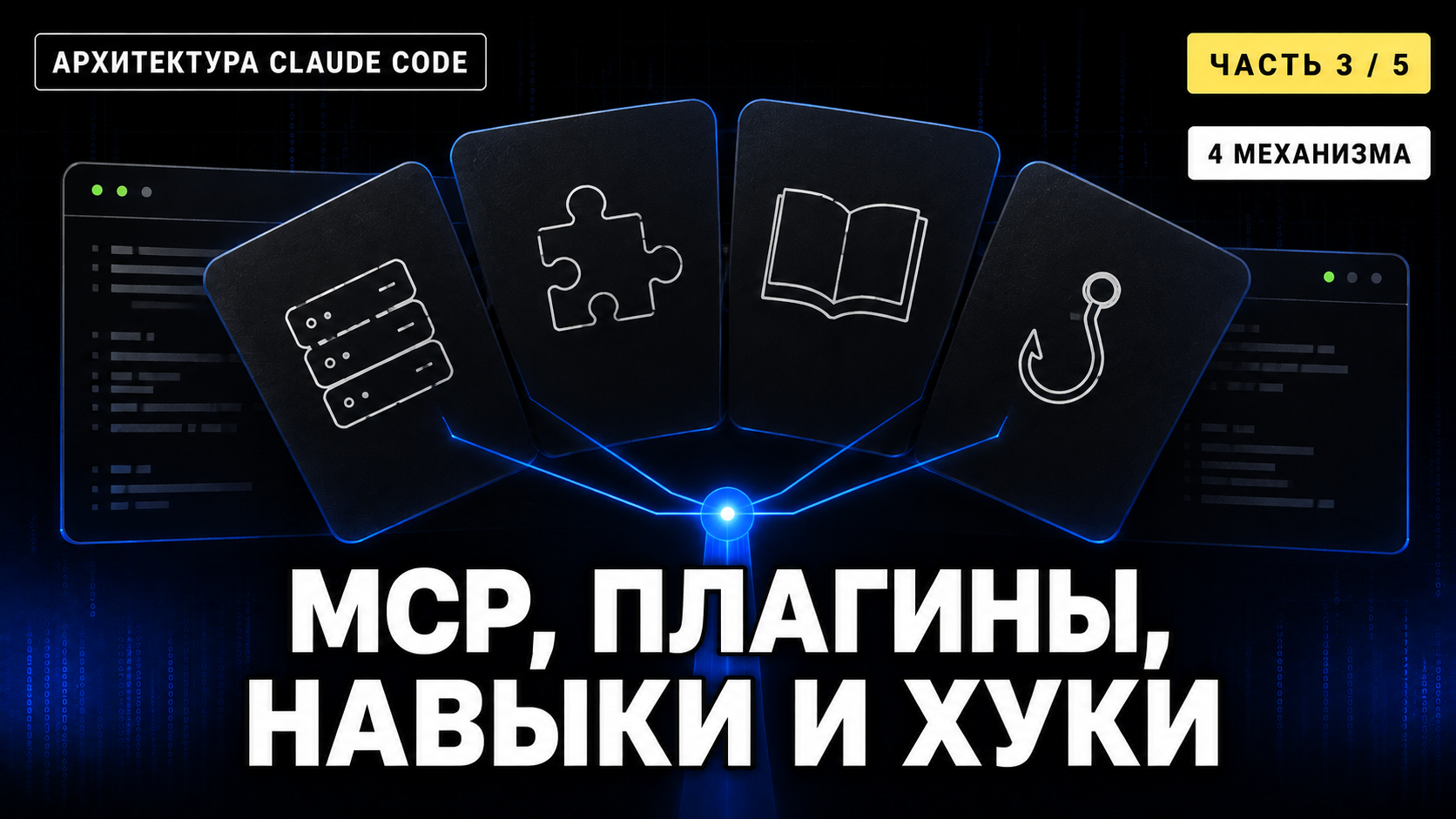 Claude Code: расширяемость через MCP, плагины, навыки и хуки (Часть 3 из 5)