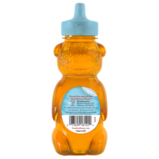 12 OZ RAW NORTHWEST HONEY back