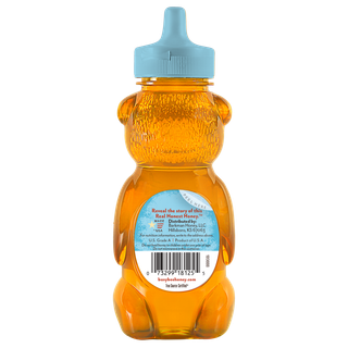 12 OZ RAW NEW YORK HONEY back