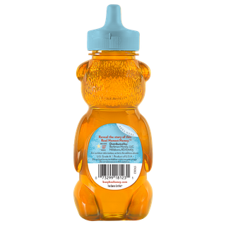 12 OZ RAW MIDWEST HONEY back