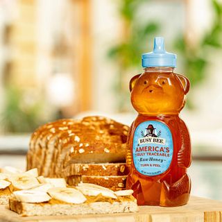 24 OZ RAW USA HONEY with bread