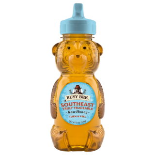12 OZ RAW SOUTHEAST HONEY front