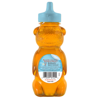 12 OZ RAW NORTHWEST HONEY back