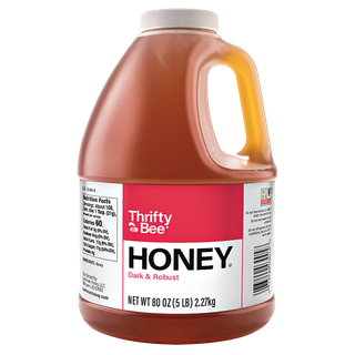 80 oz Bottle of Thrifty Bee honey