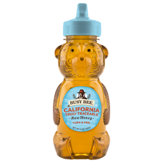 12 OZ RAW CALIFORNIA HONEY front