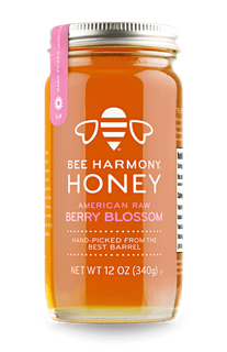Bee Harmony Honey - American Raw Berry Blossom