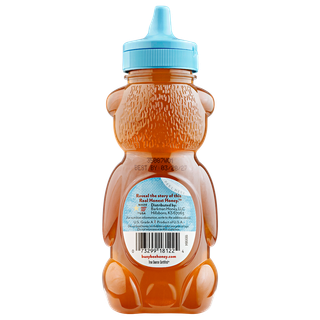 12 OZ RAW NORTHWEST HONEY back