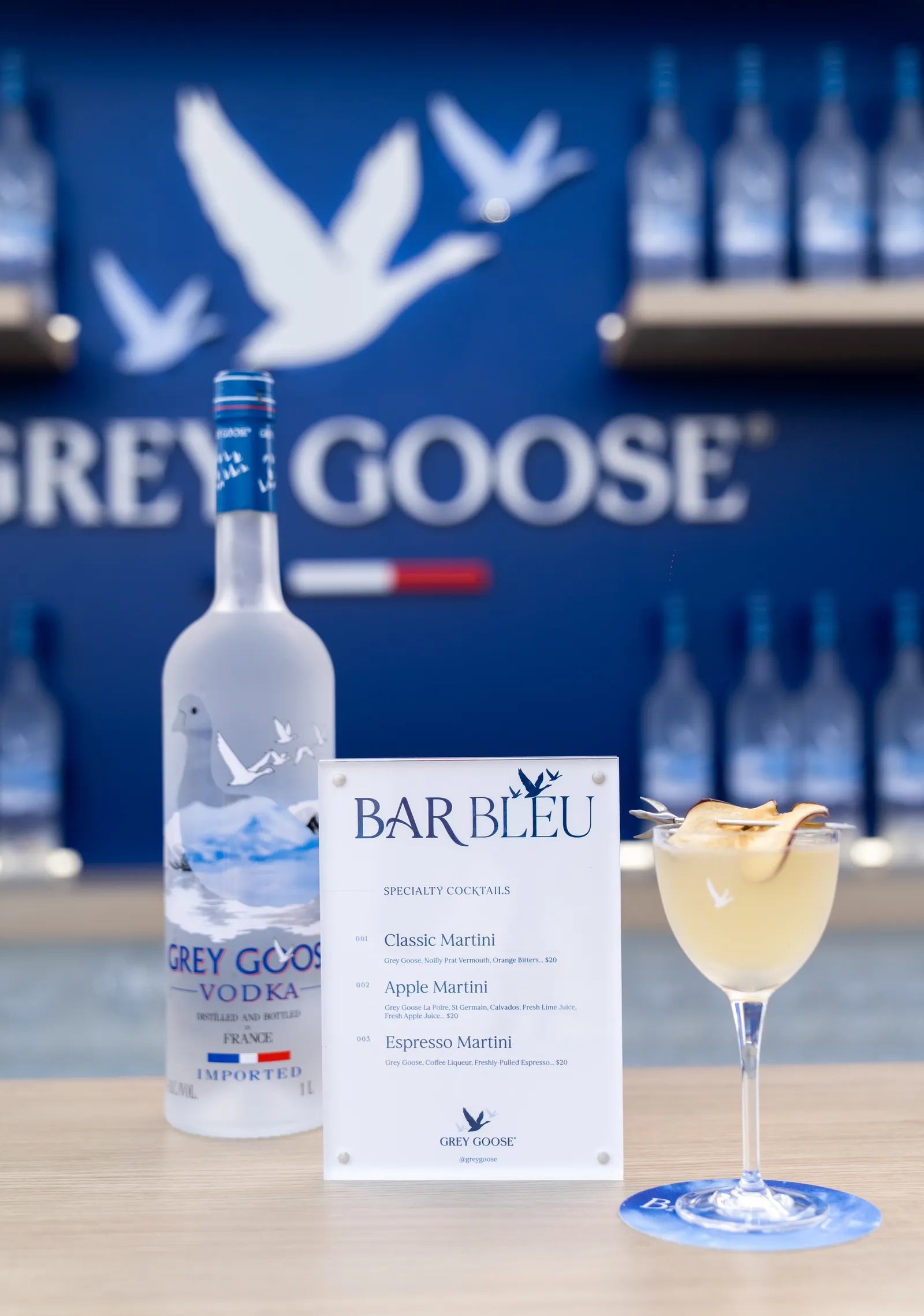 Grey Goose presents Bar Bleu, Art Basel 2022