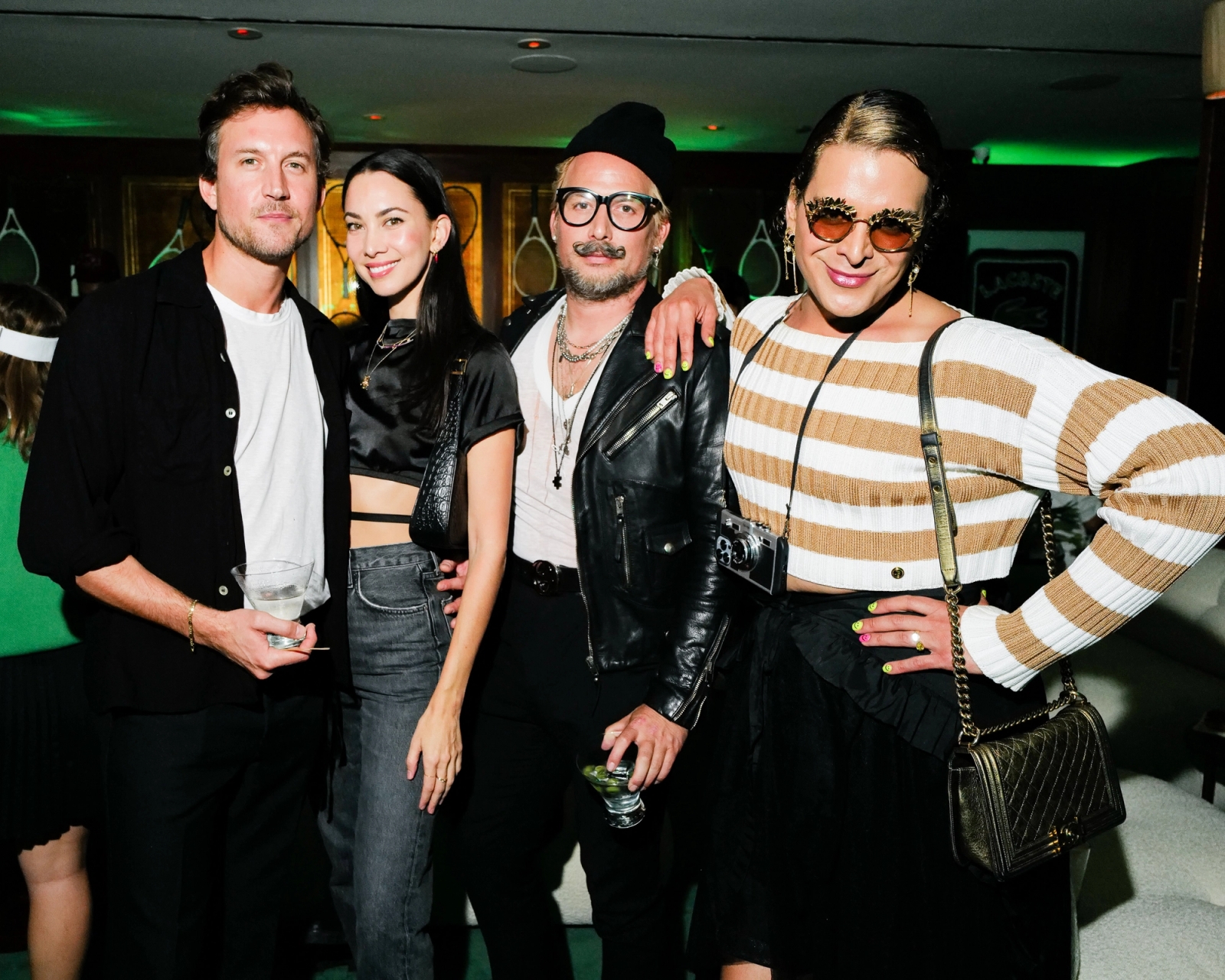 Los Angeles Club Lacoste party influencers