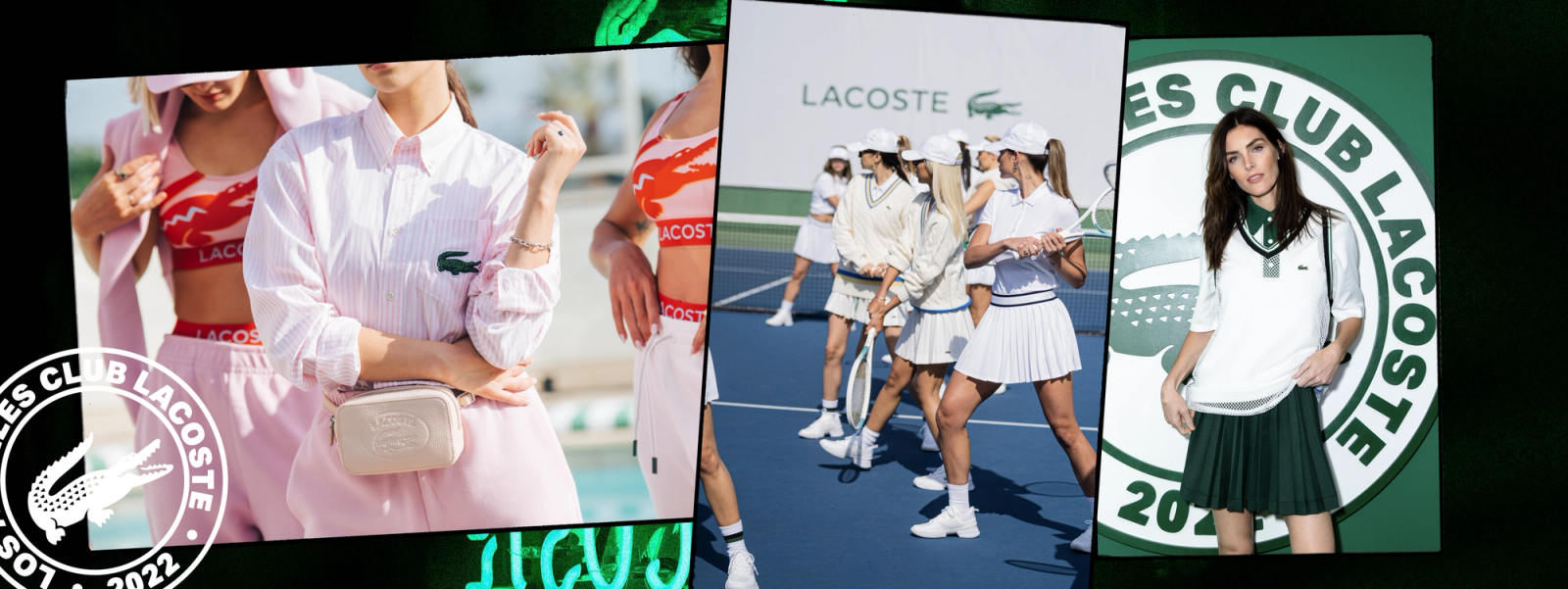 Los Angeles Club Lacoste Tennis Event Production Content