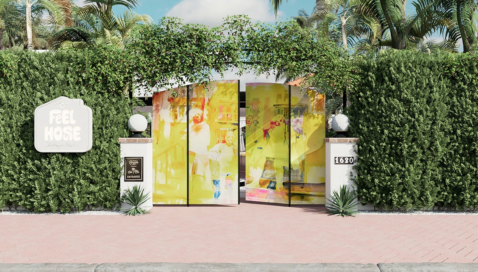 UGG Feel House Palm Springs Render Gate