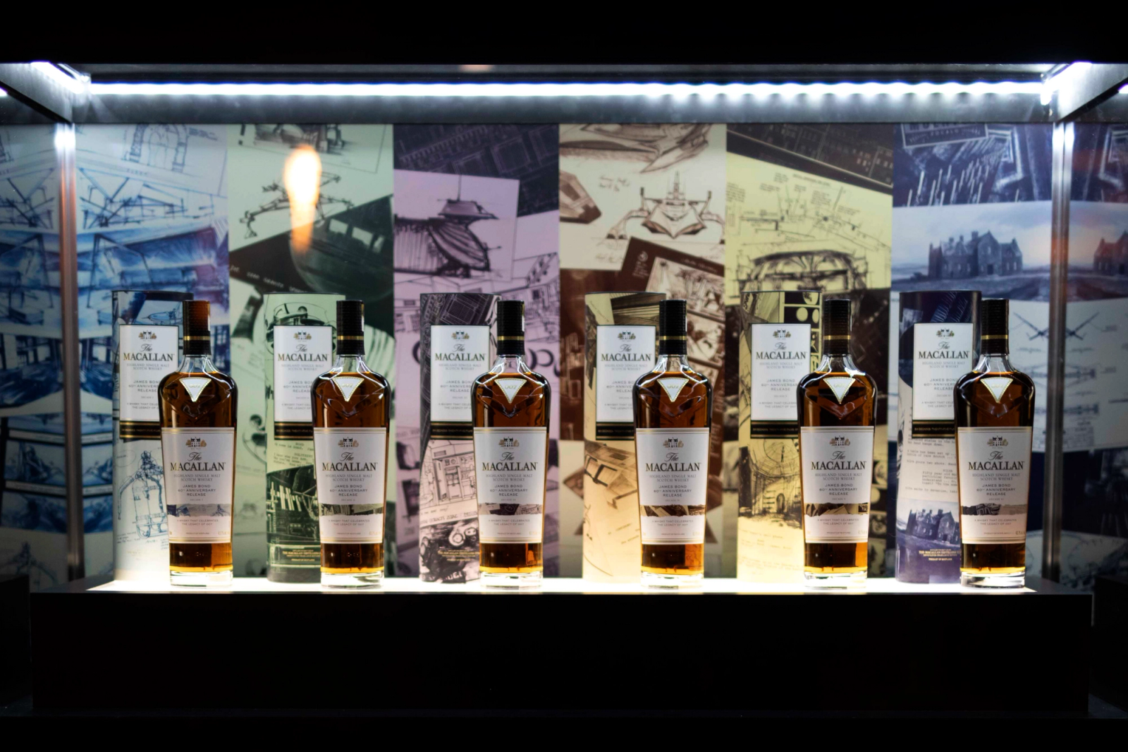 The Macallan 60 years of Bond