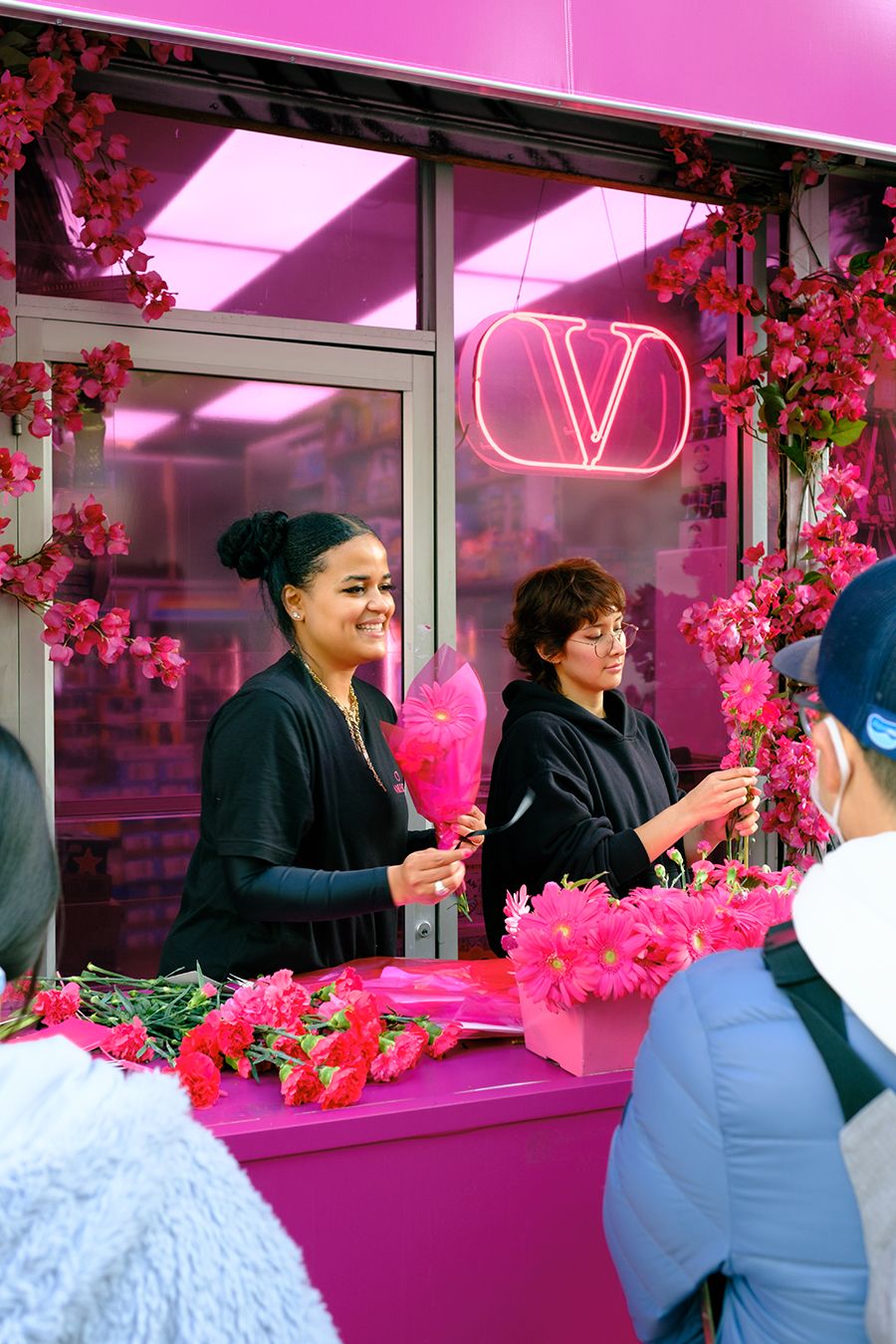 Valentino PP Pink Soho Takeover | Matte Projects