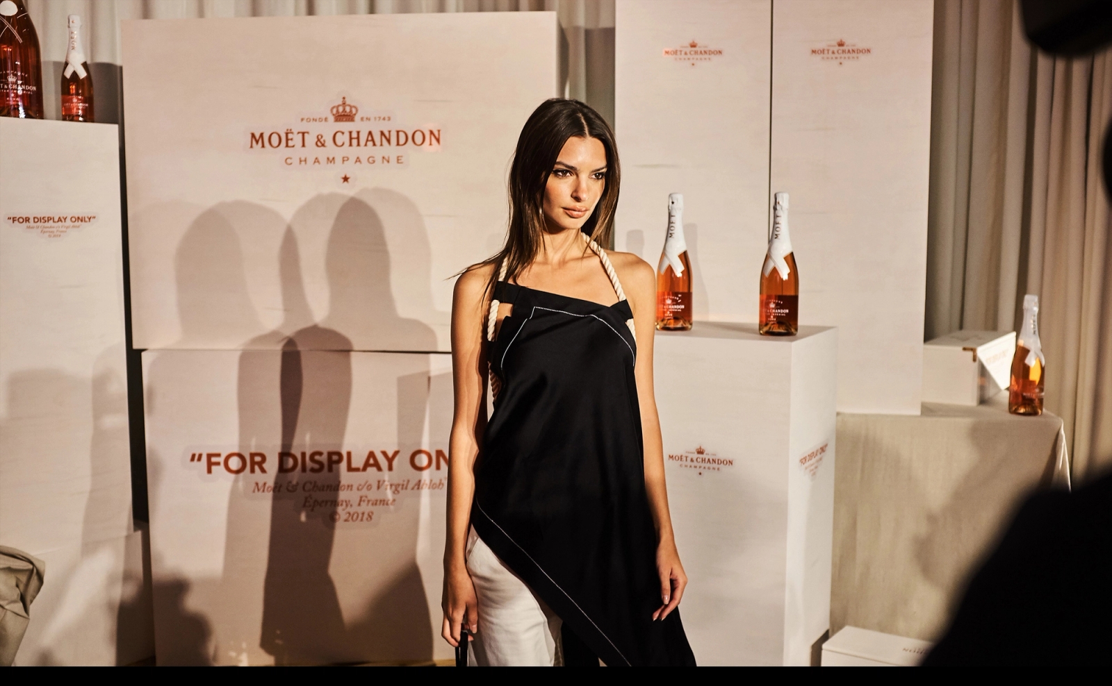Moet x Virgil Abloh “Do Not Drop” Launch event