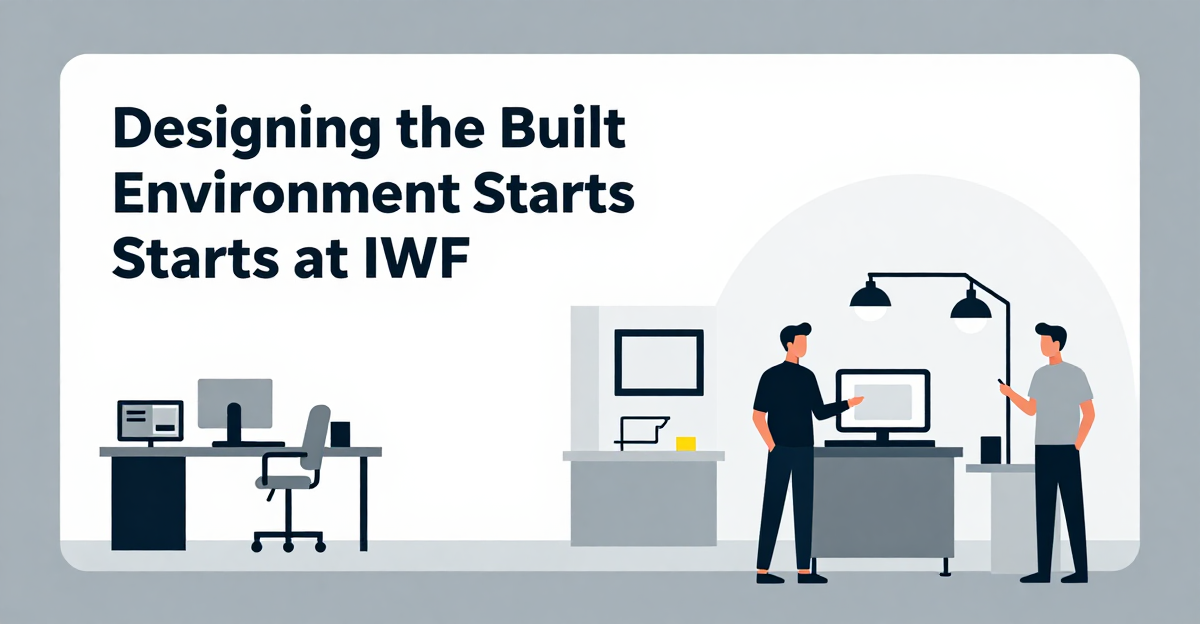 Designing the Built Environment Starts at IWF — industry news illustration