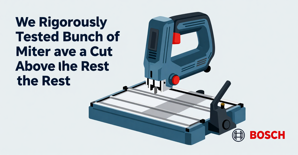 We Rigorously Tested a Bunch of Miter Saws—and Bosch Is Clearly a Cut Above the Rest - Popular Mechanics — industry news illustration
