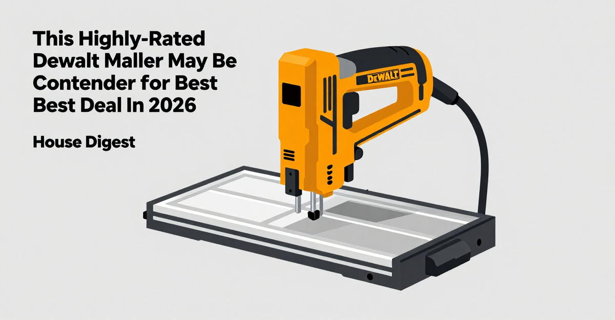 This Highly-Rated Dewalt Miter Saw May Be A Contender For The Best Tool Deal In 2026 - House Digest — industry news illustration