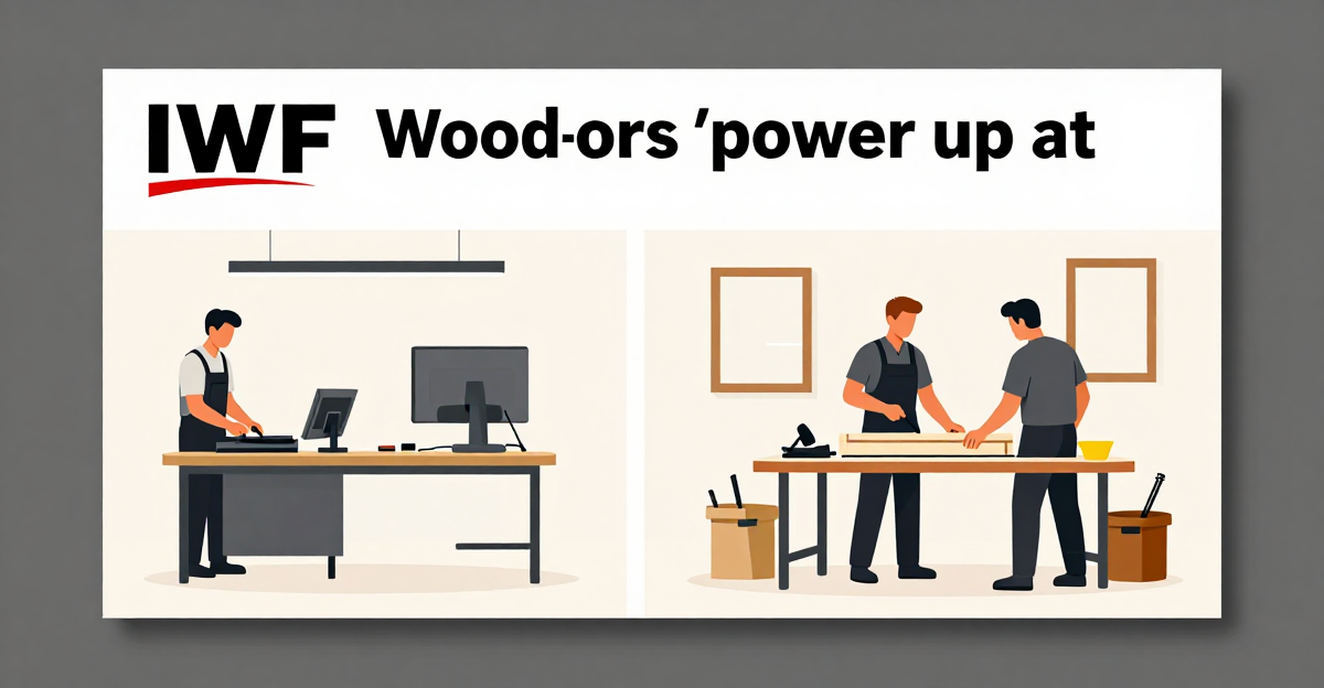 Woodworkers ‘power up’ at IWF — industry news illustration