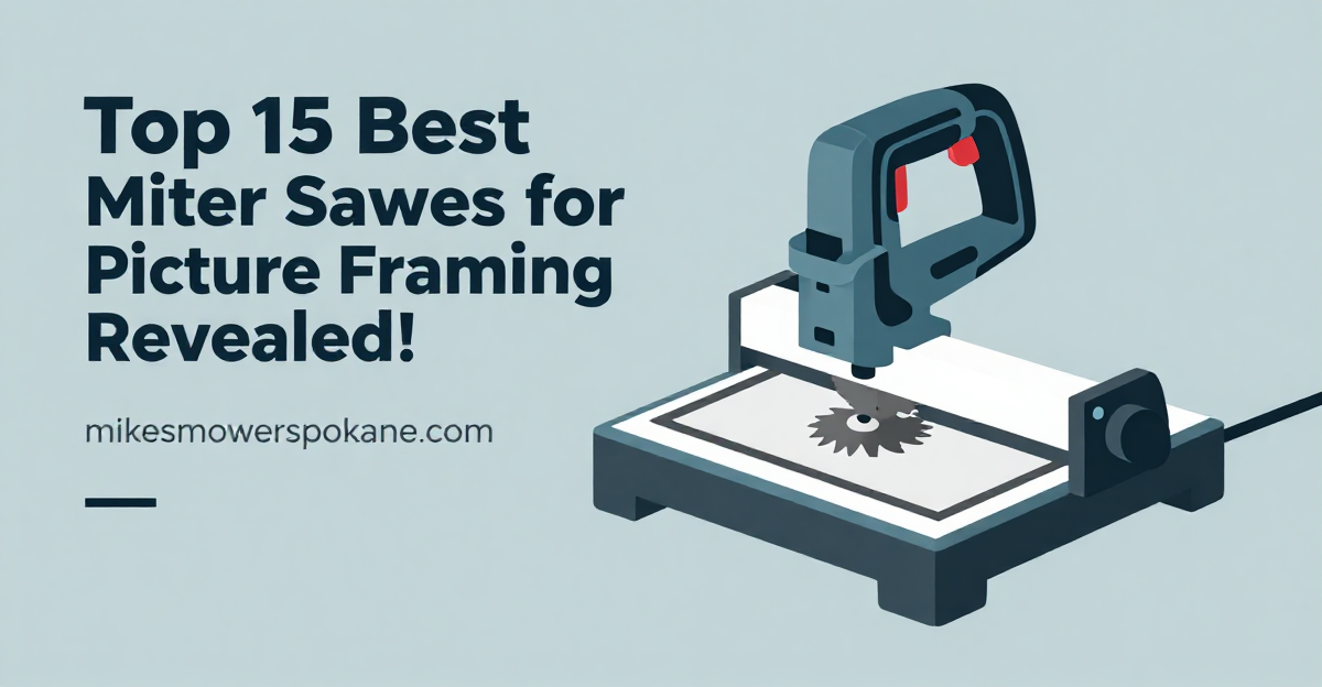 Top 15 Best Miter Saw Blade for Picture Framing Revealed! - mikesmowersspokane.com — industry news illustration