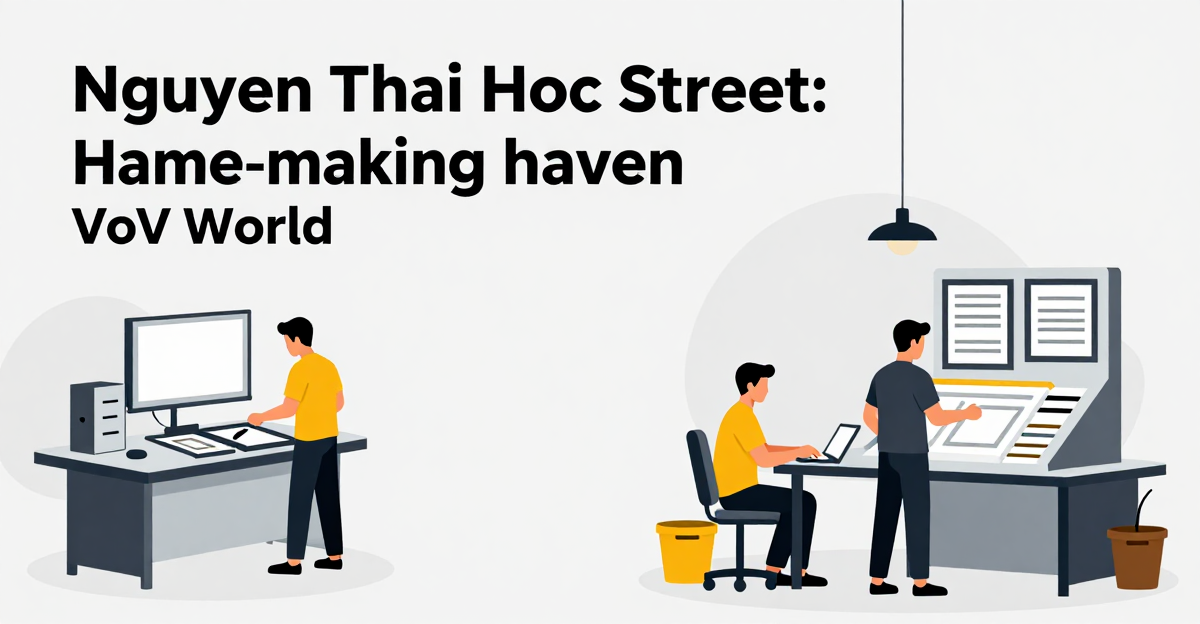 Nguyen Thai Hoc street: Hanoi’s frame-making haven - VOV World — industry news illustration