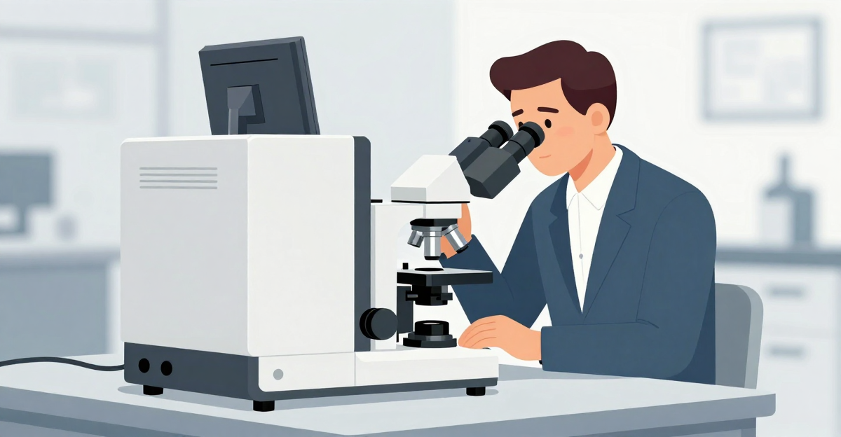 Digital microscope maker focuses on production-line inspection tools — industry news illustration