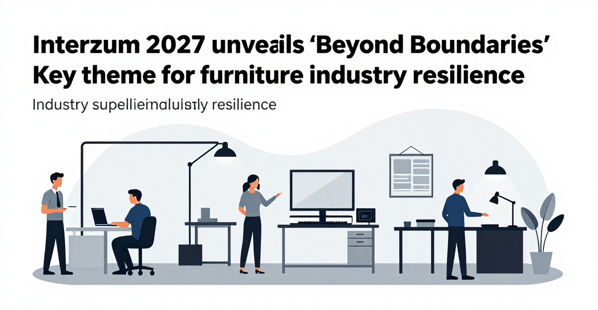 interzum 2027 unveils ‘Beyond Boundaries’ key theme for furniture supplier industry resilience — industry news illustration